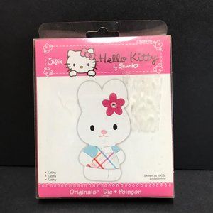 Two Sizzix Hello Kitty Kathy Bunny#655789 & Daisies Original Die Cut 2008 Sanrio